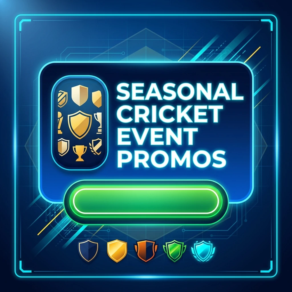 Seasonal Cricket Event Promos